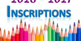 Nouvelles inscriptions saison 2026/2027